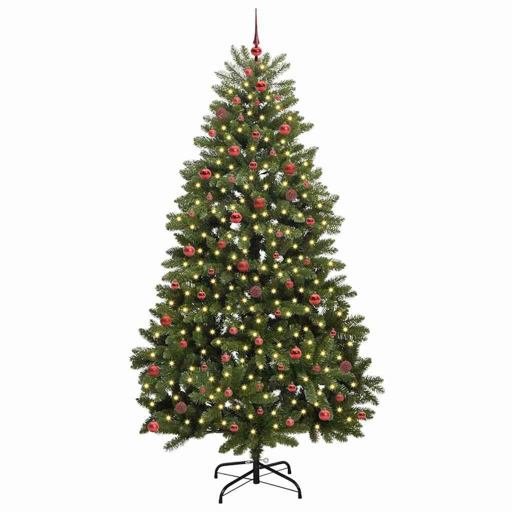 Árbol de Navidad artificial Verde 270 cm PVC y Metal