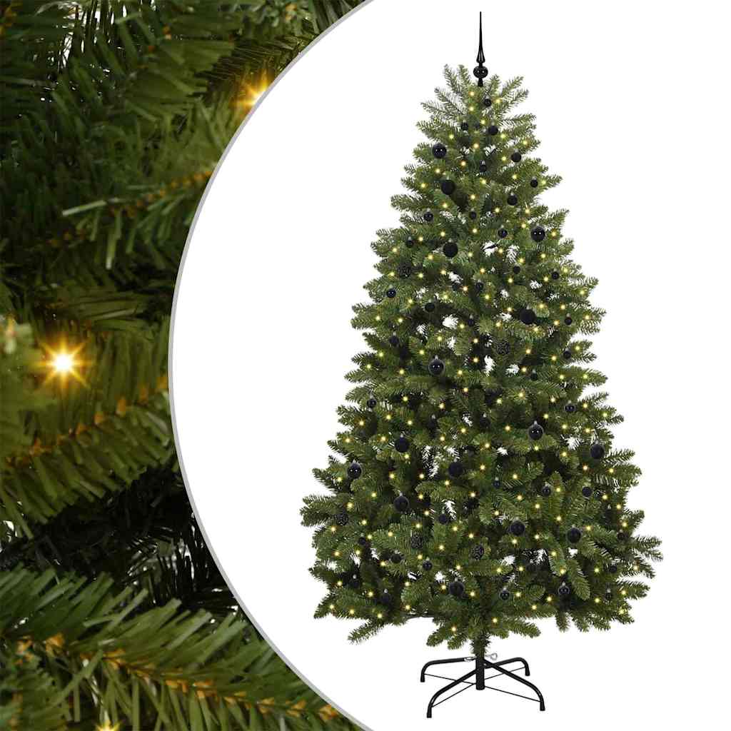 Árbol de Navidad artificial Verde 270 cm PVC y Metal