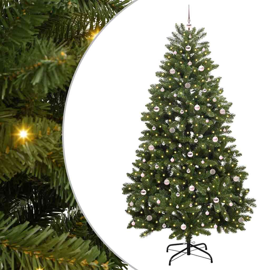 Árbol de Navidad artificial Verde 270 cm PVC y Metal