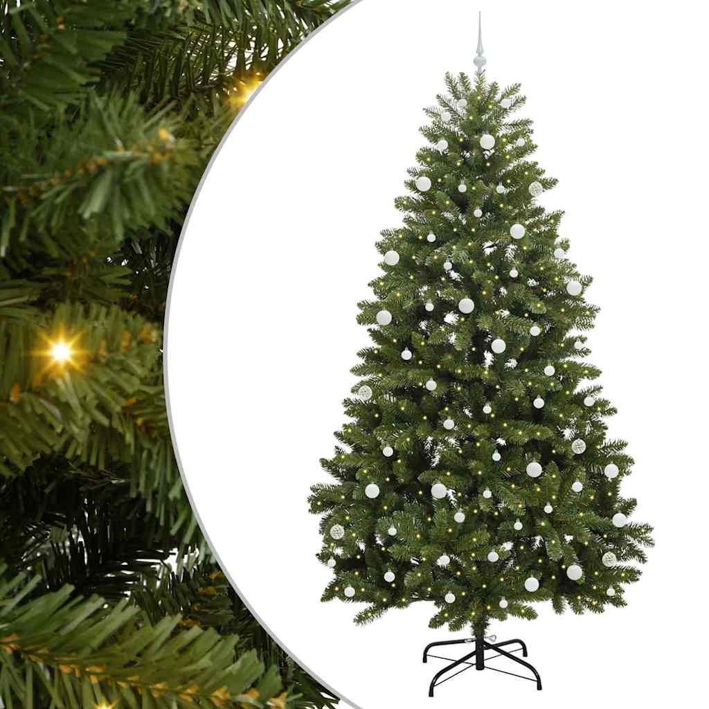 Árbol de Navidad artificial Verde 270 cm PVC y Metal