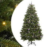 Árbol de Navidad artificial Verde 270 cm PVC y Metal