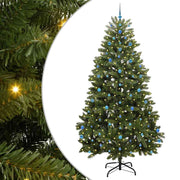 Árbol de Navidad artificial Verde 270 cm PVC y Metal