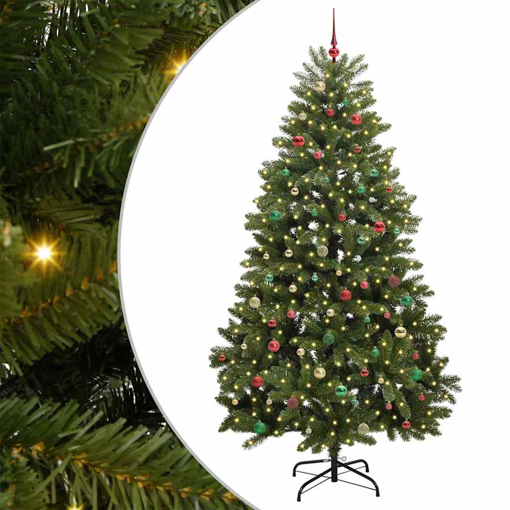 Árbol de Navidad artificial Verde 270 cm PVC y Metal