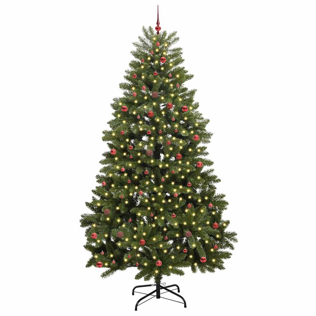 Árbol de Navidad artificial Verde 300 cm PVC y Metal