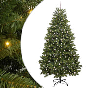 Árbol de Navidad artificial Verde 300 cm PVC y Metal