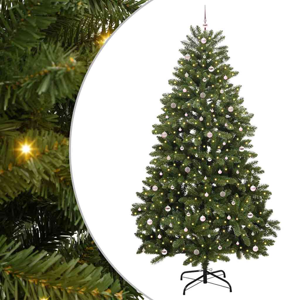 Árbol de Navidad artificial Verde 300 cm PVC y Metal