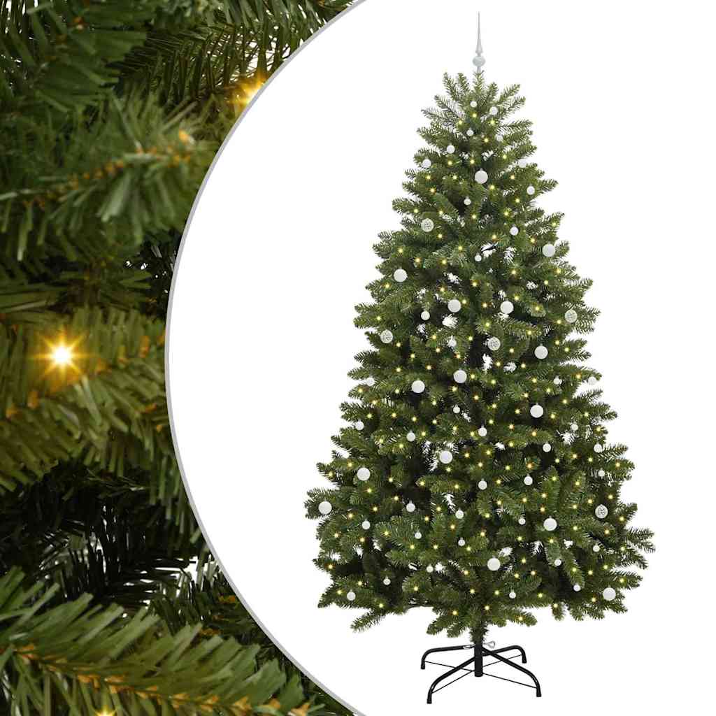 Árbol de Navidad artificial Verde 300 cm PVC y Metal