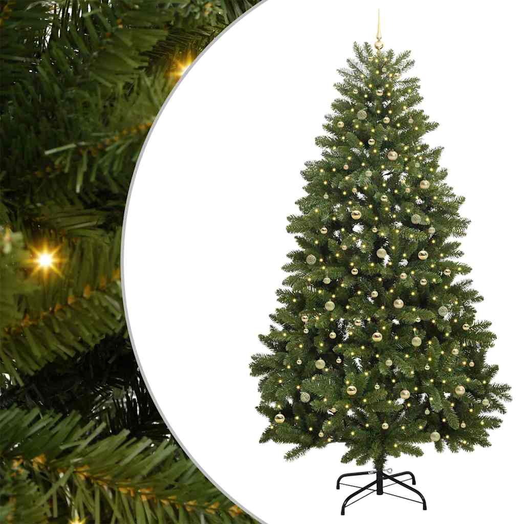 Árbol de Navidad artificial Verde 300 cm PVC y Metal