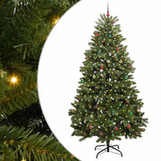 Árbol de Navidad artificial Verde 300 cm PVC y Metal
