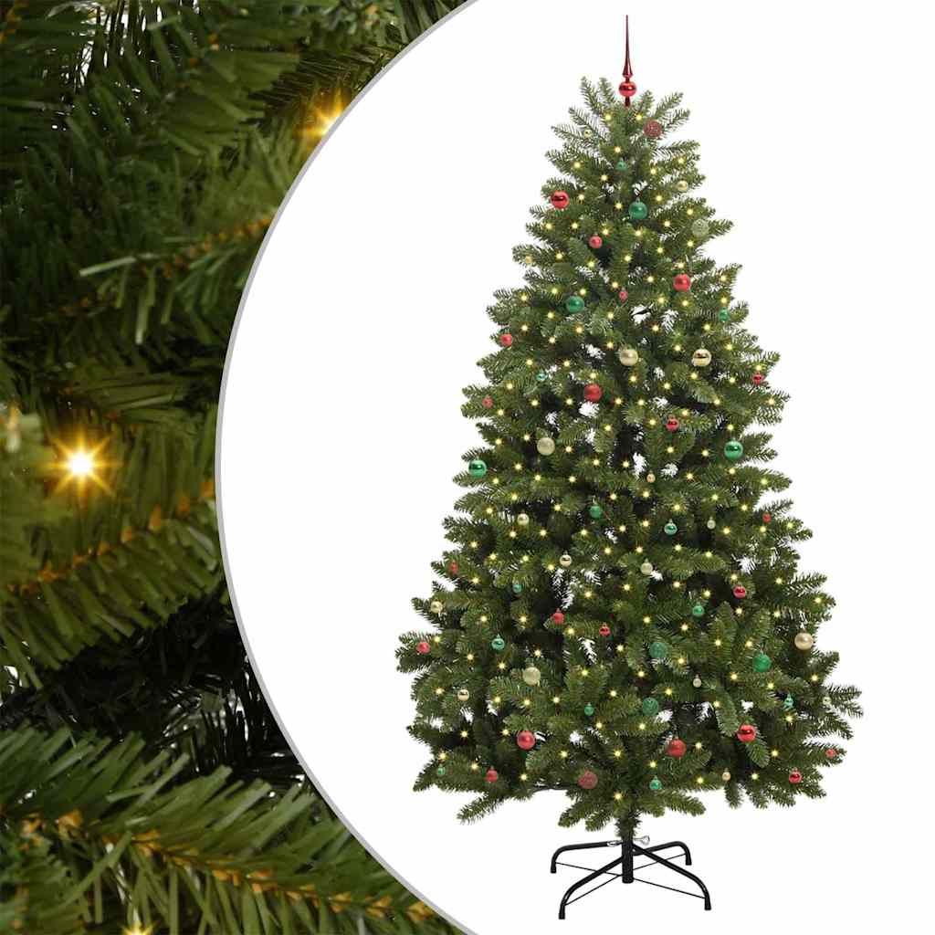 Árbol de Navidad artificial Verde 300 cm PVC y Metal