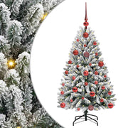 Árbol de Navidad artificial Verde y 120 cm PVC y Metal