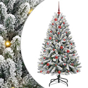 Árbol de Navidad artificial Verde y 150 cm PVC y Metal
