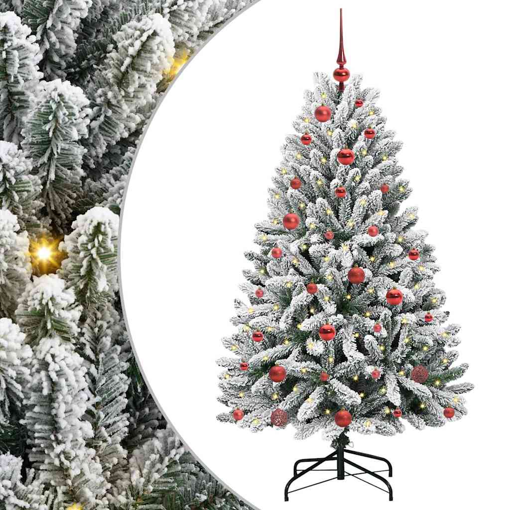 Árbol de Navidad artificial Verde y 150 cm PVC y Metal
