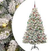 Árbol de Navidad artificial Verde y 210 cm PVC y Metal