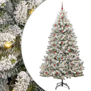 Árbol de Navidad artificial Verde y 240 cm PVC y Metal