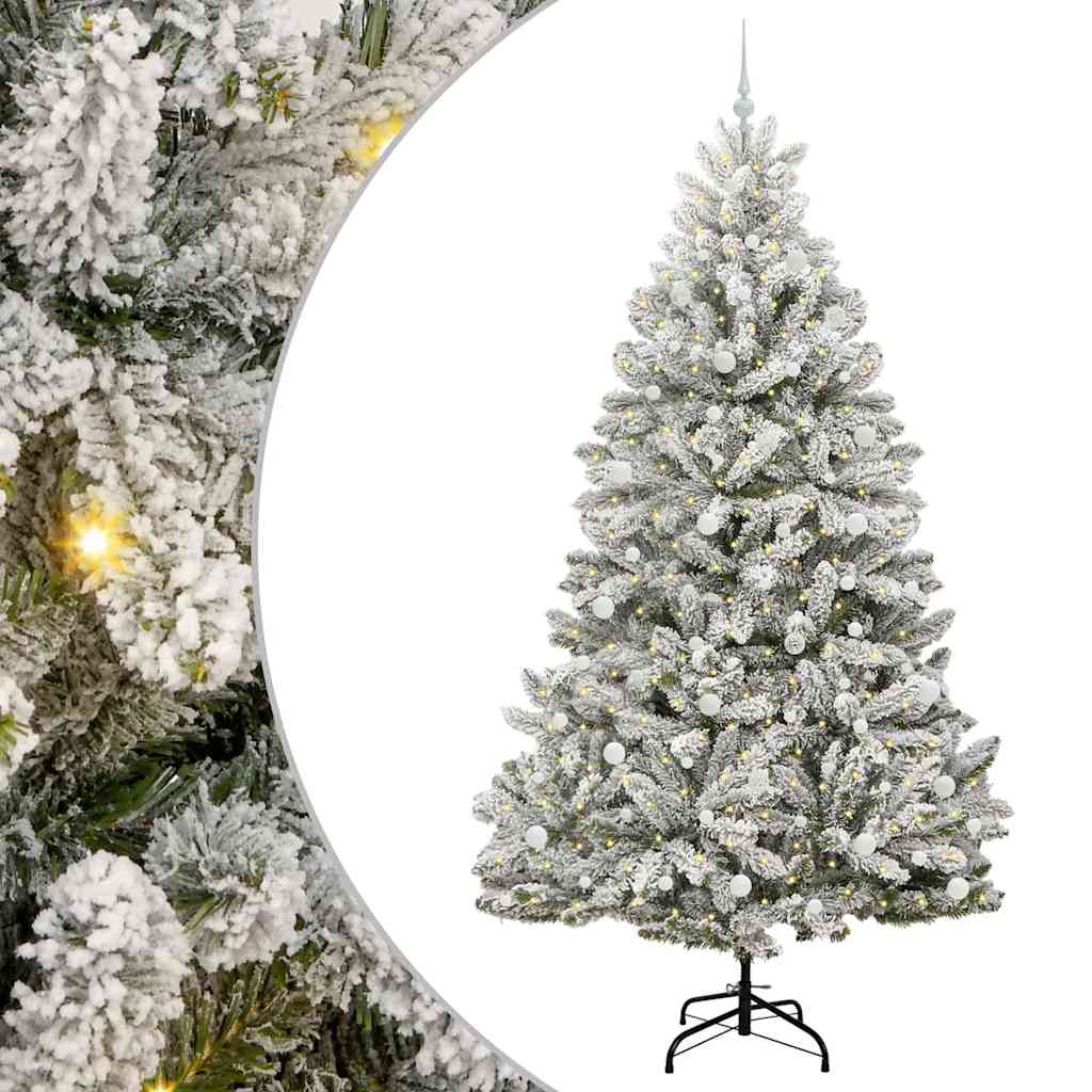 Árbol de Navidad artificial Verde y 240 cm PVC y Metal
