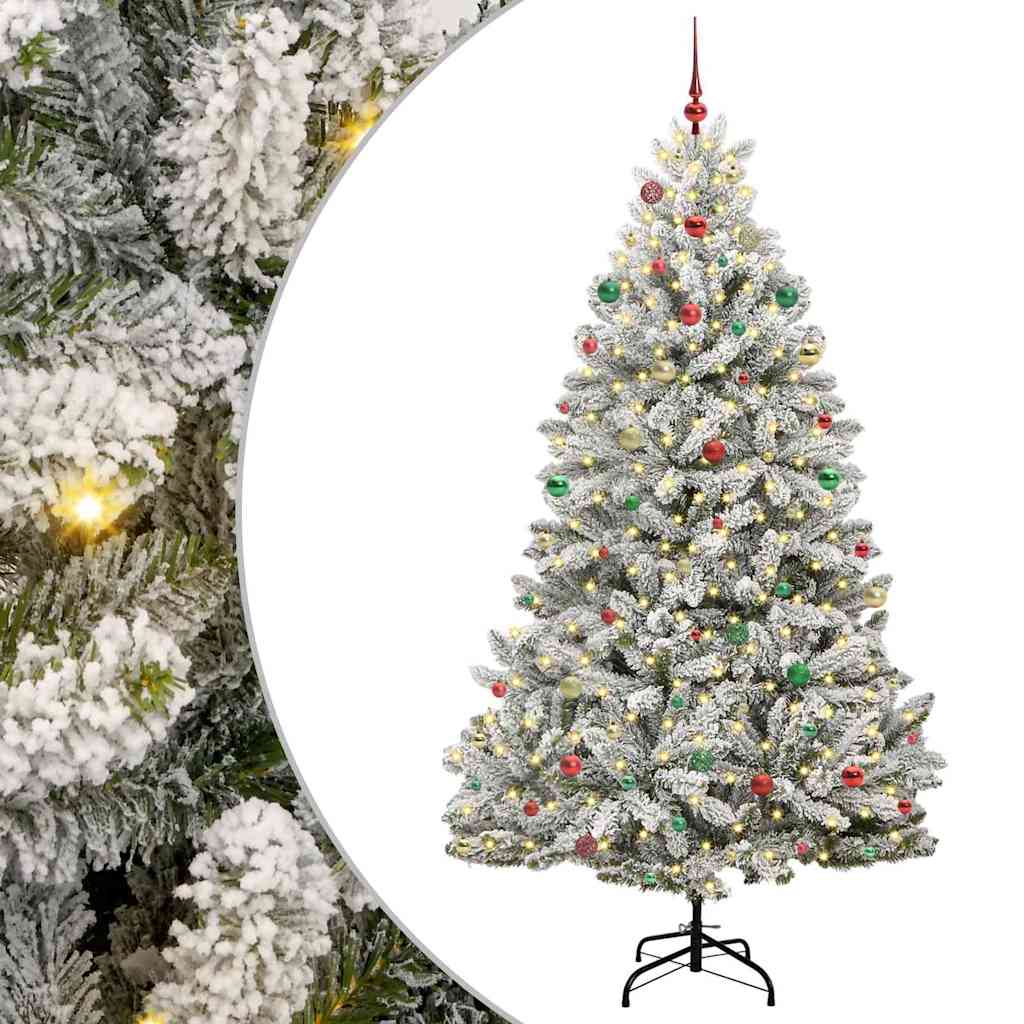Árbol de Navidad artificial Verde y 240 cm PVC y Metal