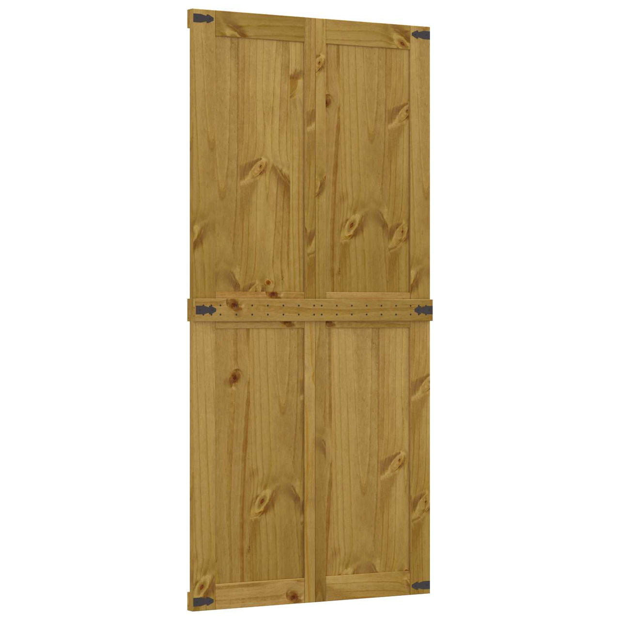 Puerta Corrediza Corona Marrón Miel 90 x 210 cm