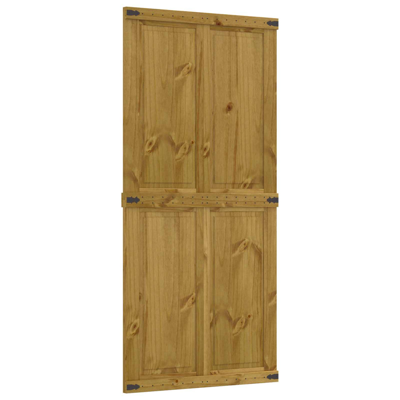 Puerta Corrediza Corona Marrón Miel 100 x 210 cm