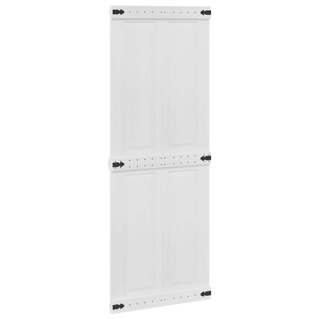 Puerta Corrediza Corona 80 x 210 cm Madera de Pino Maciza