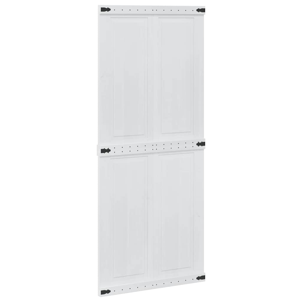 Puerta Corrediza Corona 90 x 210 cm Madera de Pino Maciza