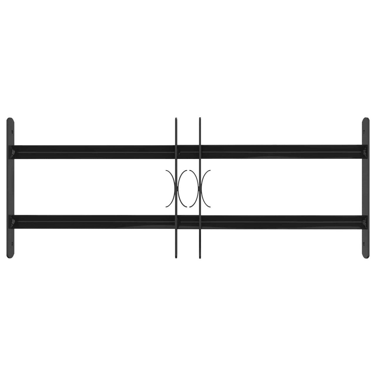 Window grille 76 x 30 cm steel with powder coating 