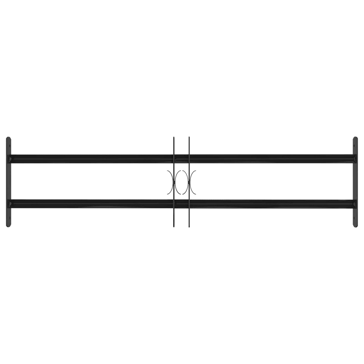 Window Grille 115 x 30 cm Steel with powder coating 