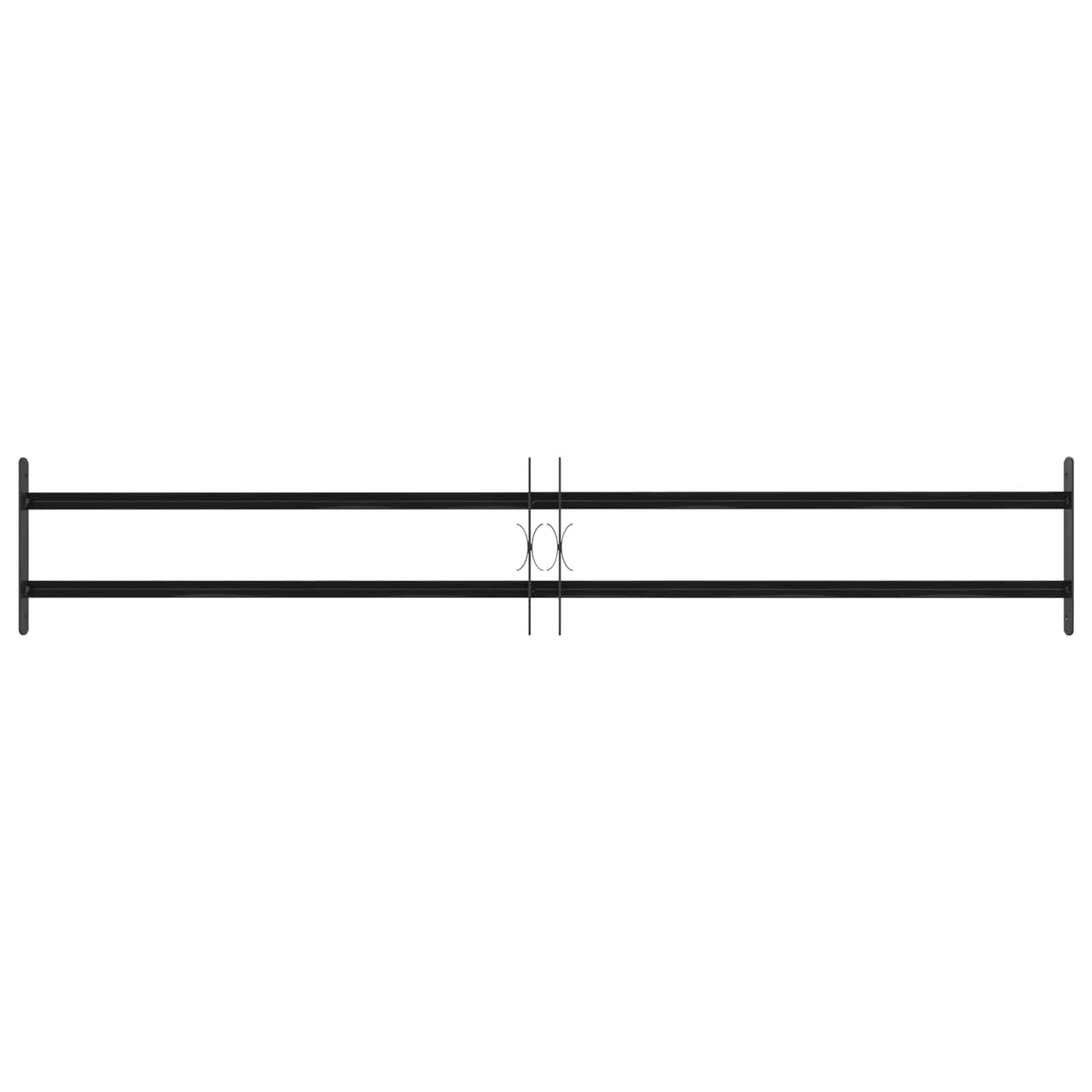 Window Grille 176 x 30 cm Steel with powder coating 