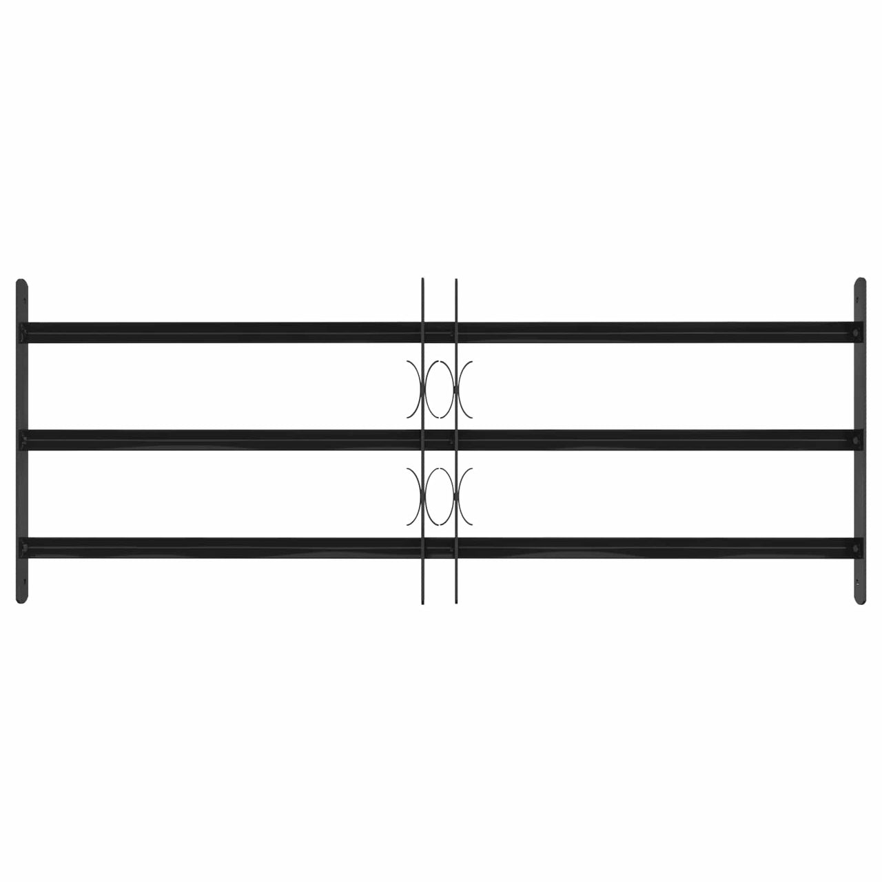 Window Grille 116 x 45 cm Steel with powder coating 