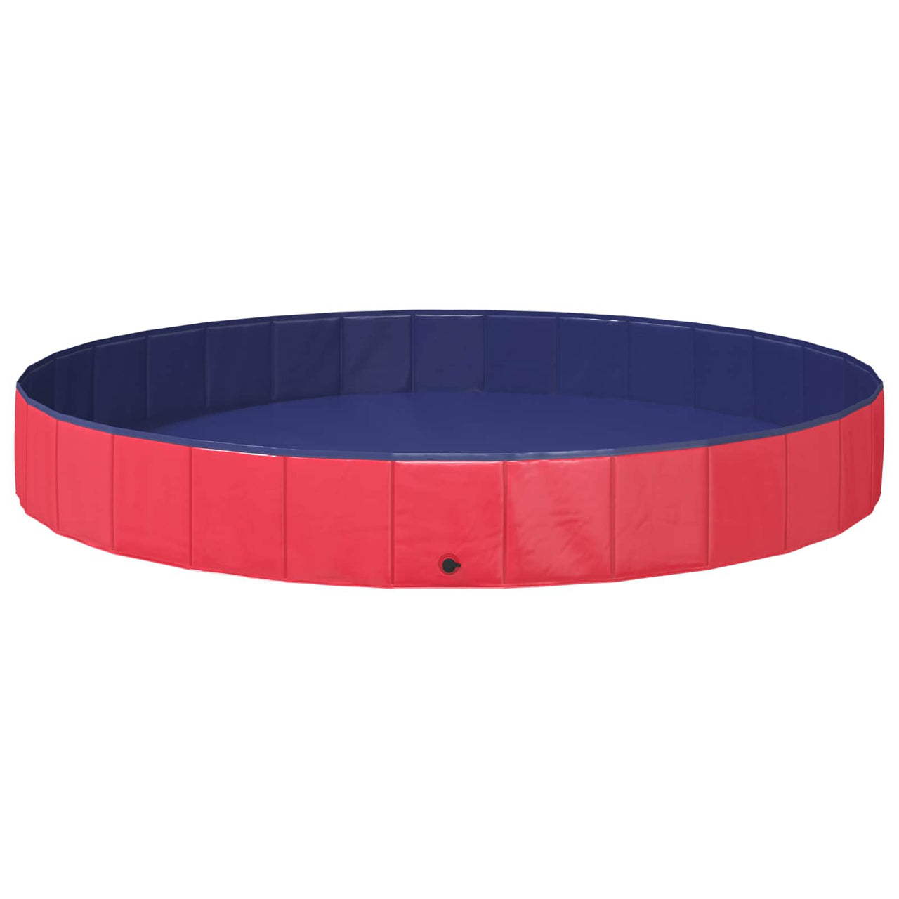 Piscina infantil roja de 300 cm de diámetro y 38 cm de altura, ideal para el jardín.
