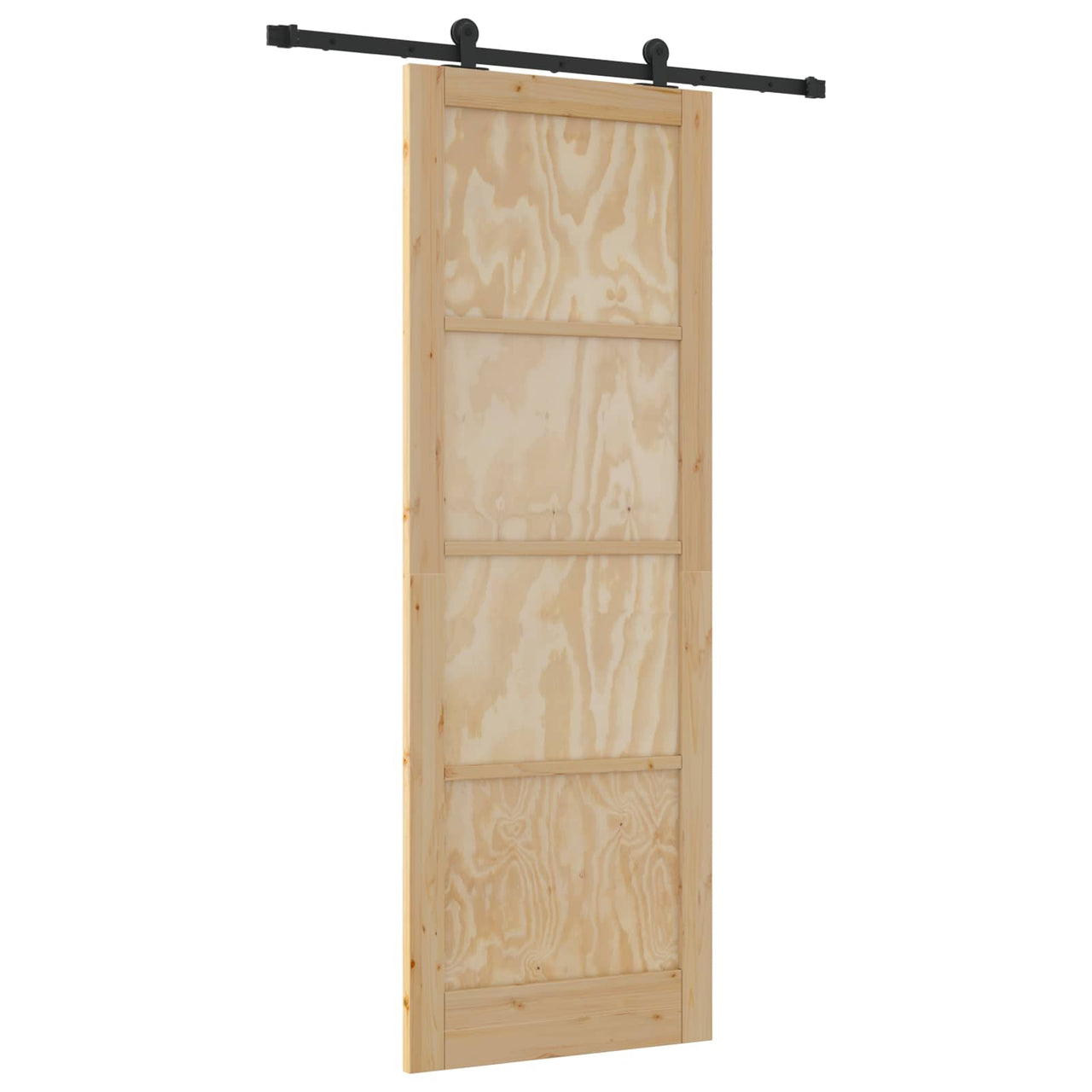 Puerta Corredera Natural 83 x 232 cm — Madera de Pino