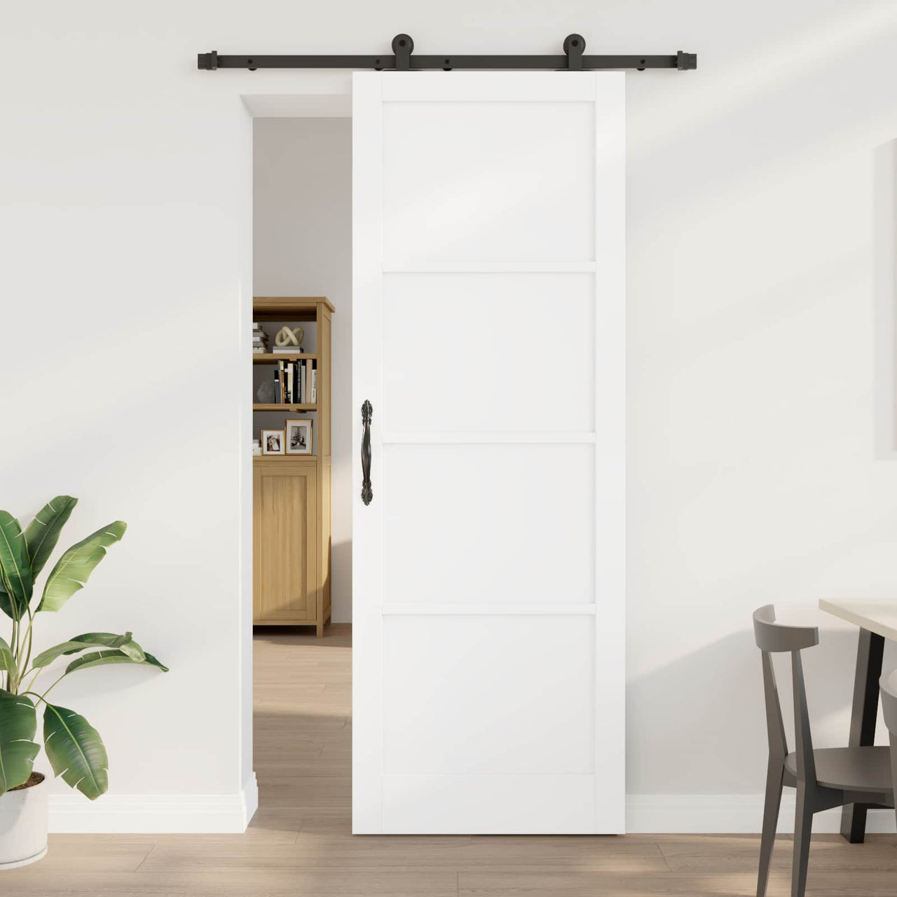 Porta de correr ORKDAL Branco 83 x 232 cm 