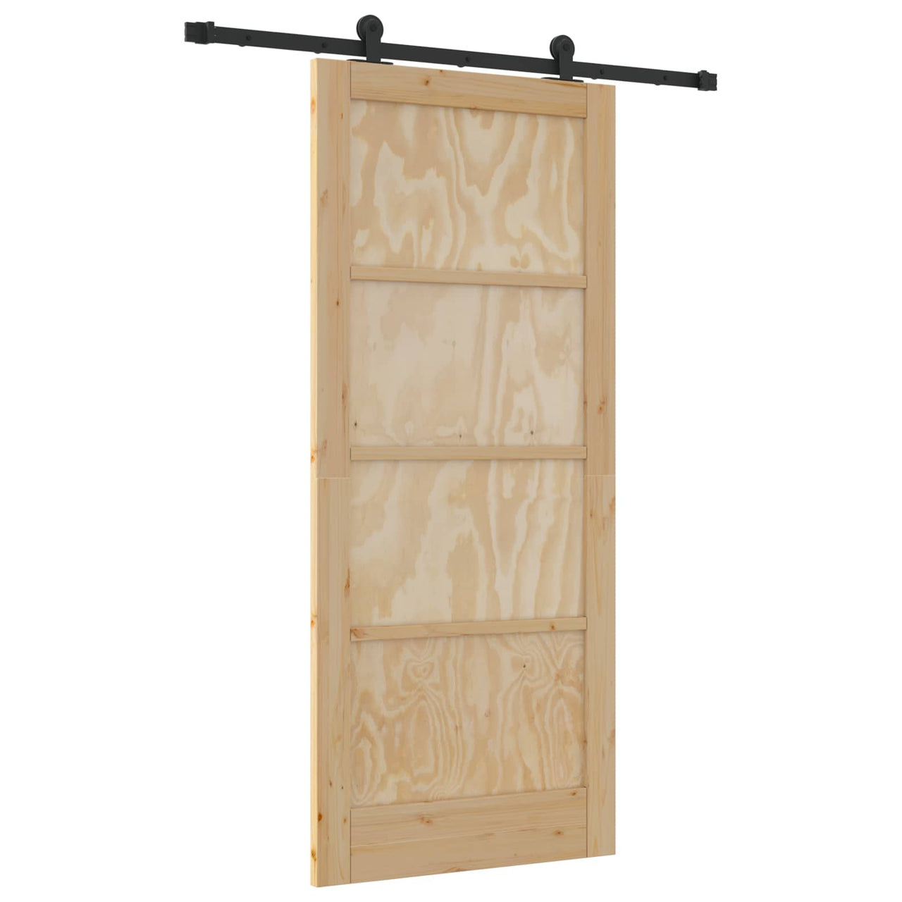 Puerta Corredera Natural 86 x 198,5 cm — Madera de Pino