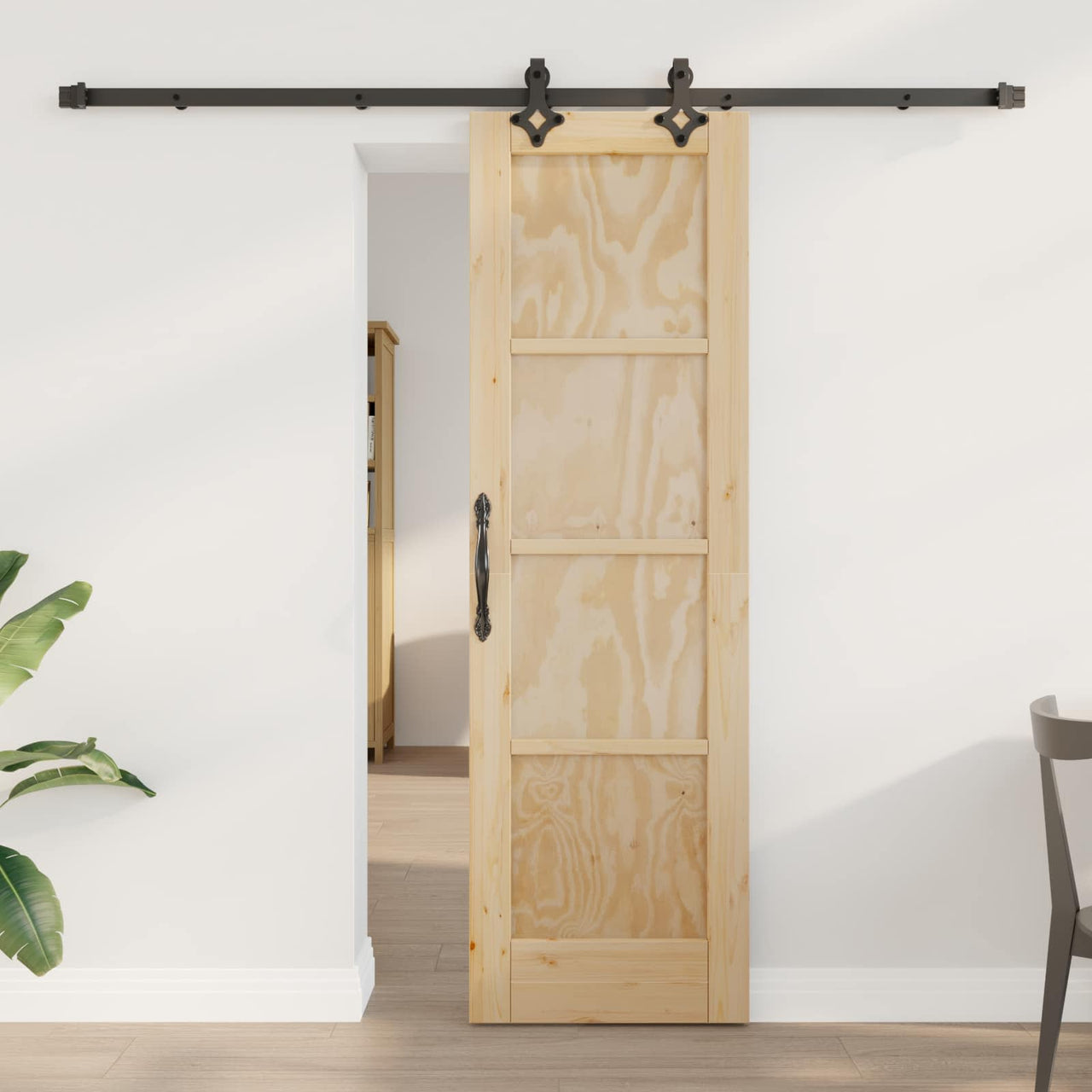 Puerta Corredera Natural 61 x 198,5 cm