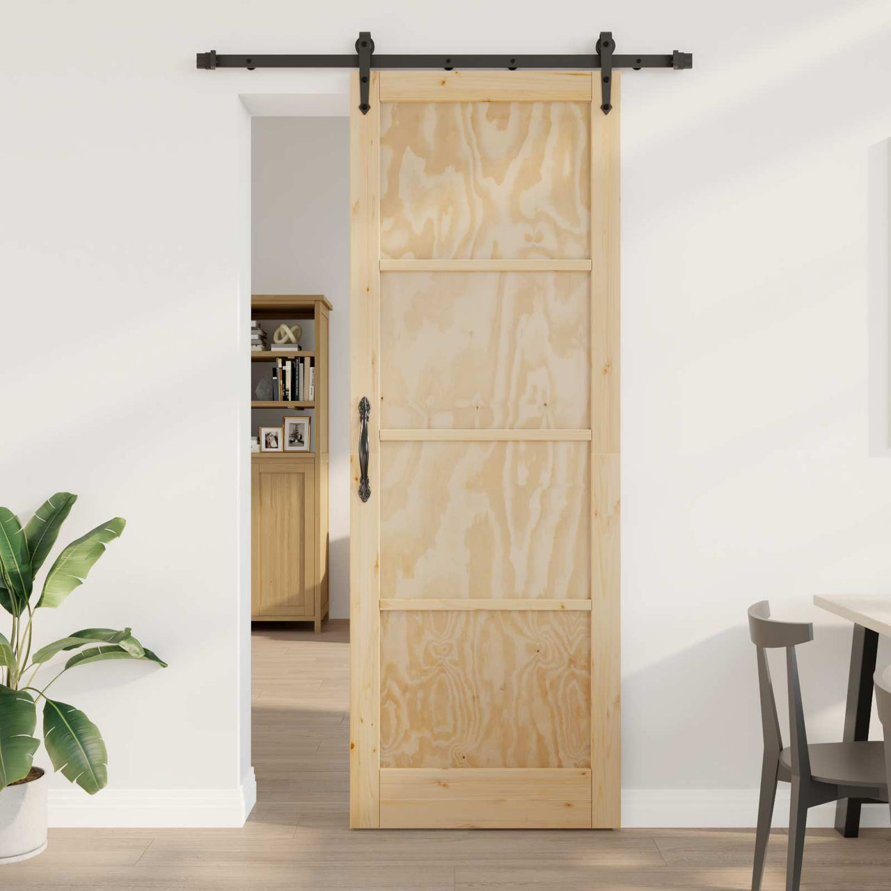 Puerta Corredera ORKDAL Natural 83 x 232 cm