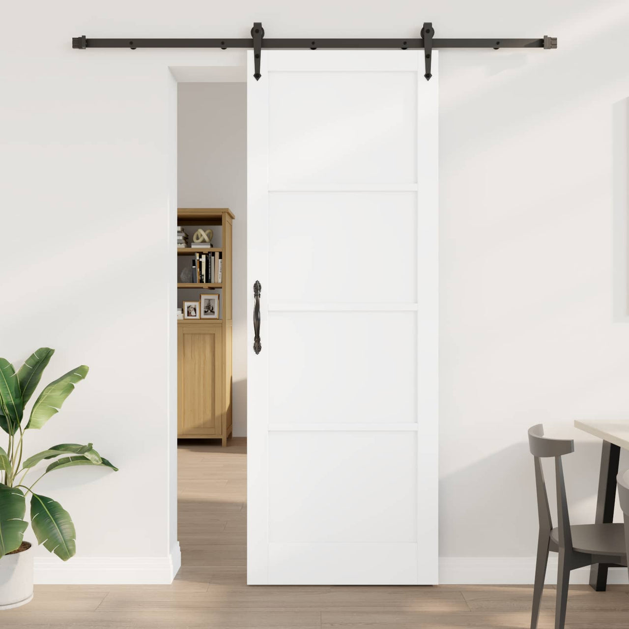 Porta de correr ORKDAL branco 83 x 232 cm 