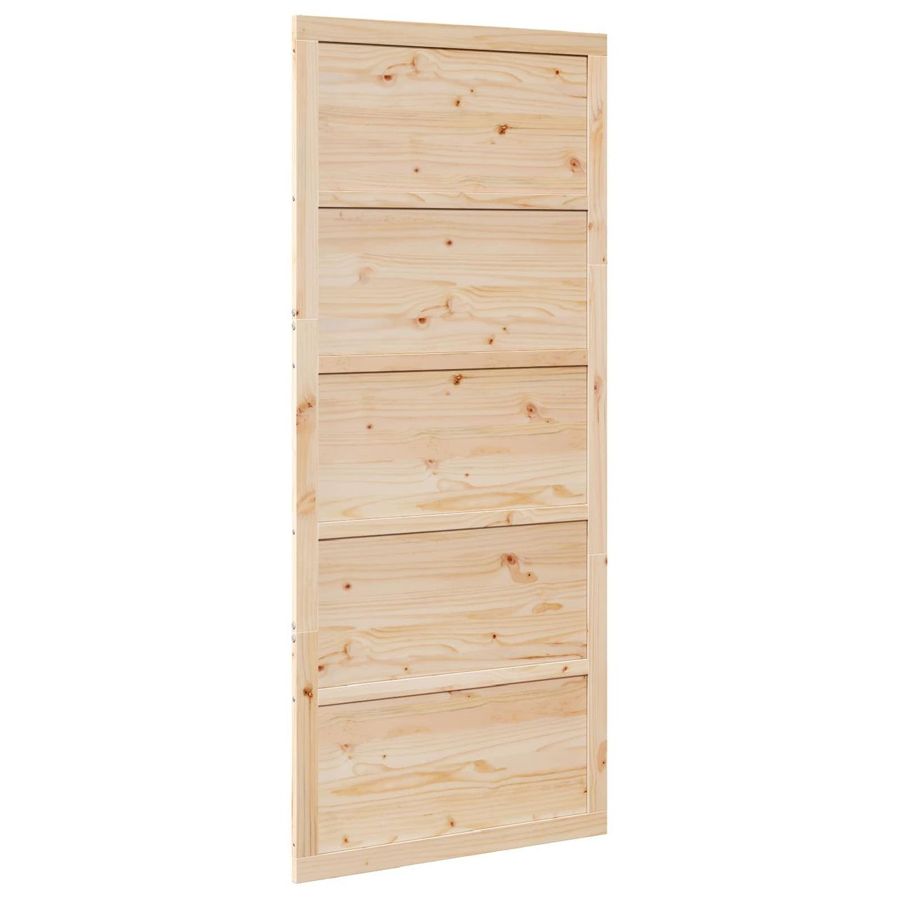 Puerta Corrediza Natural 80 x 2,5 x 208 cm