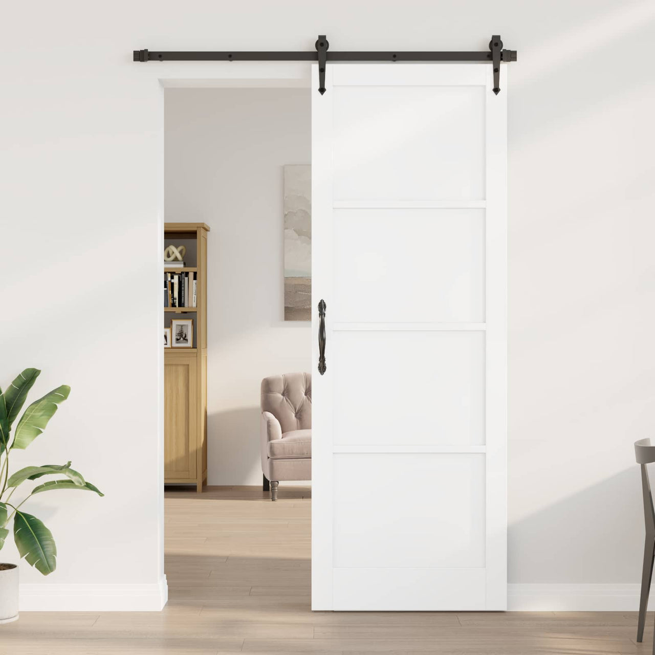 Puerta Interior Blanco 83 x 232 cm Madera contrachapada