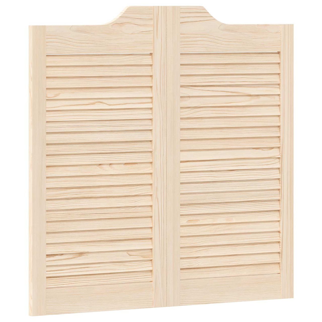 Puertas batientes Natural 80 x 40 cm Madera de Pino Maciza