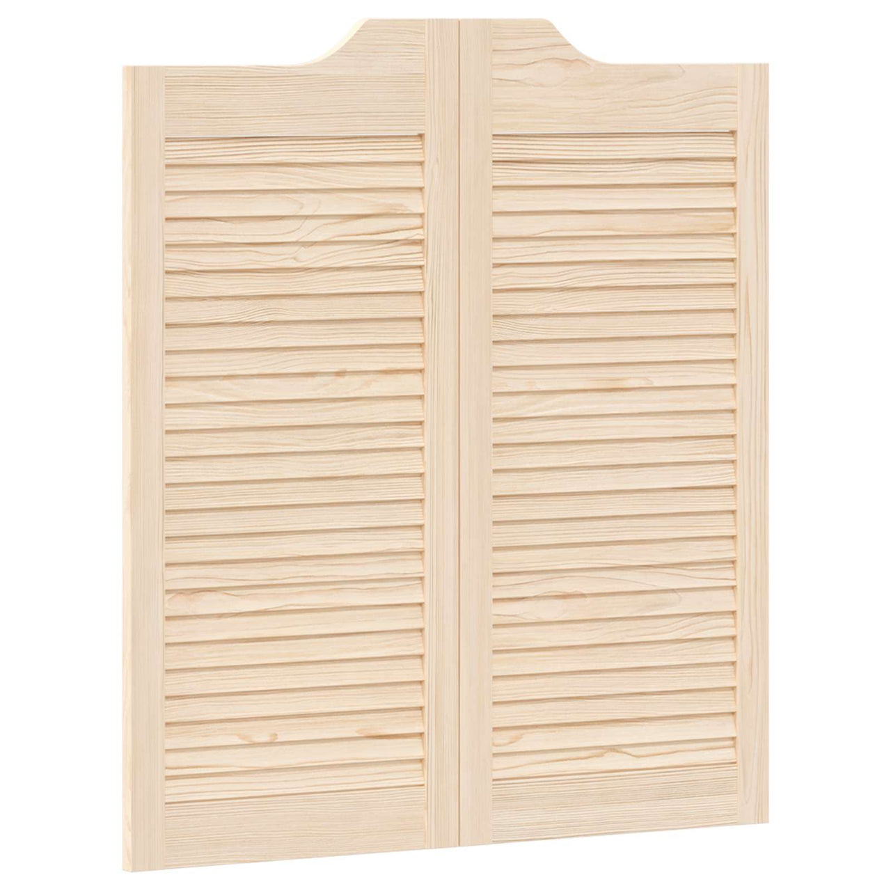 Puertas batientes Natural 90 x 40 cm Madera de Pino Maciza
