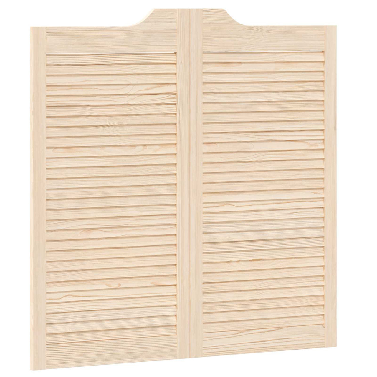 Puertas Batientes 100 x 50 cm Madera de Pino Maciza