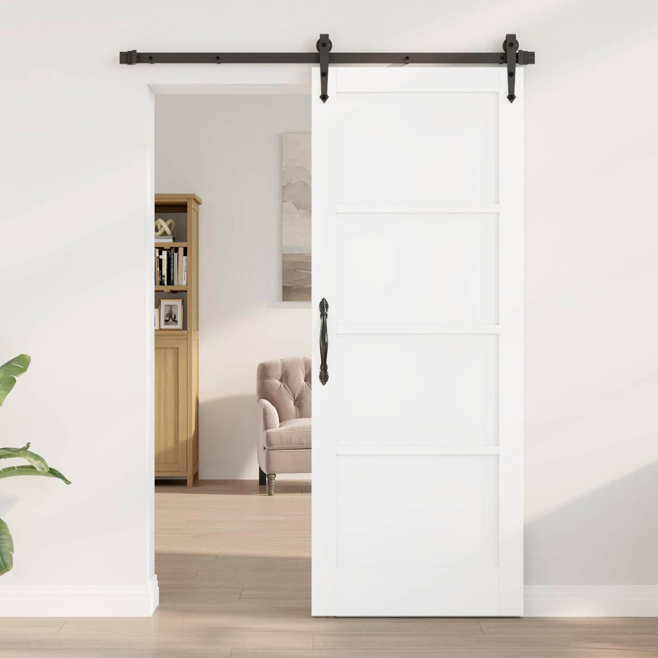 Puerta Interior Blanco 78 x 202 cm Madera contrachapada