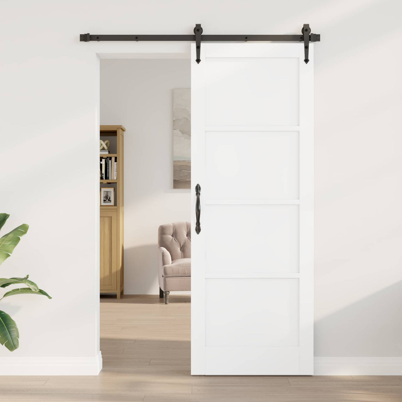 Puerta Interior Blanco 78 x 211 cm Madera contrachapada