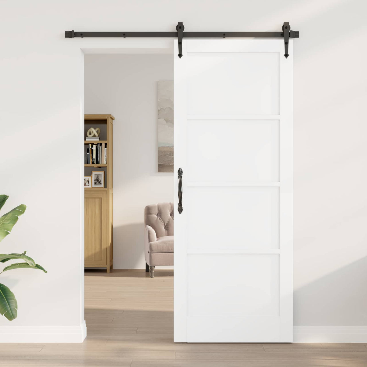 Puerta Interior Blanco 83 x 211 cm Madera contrachapada