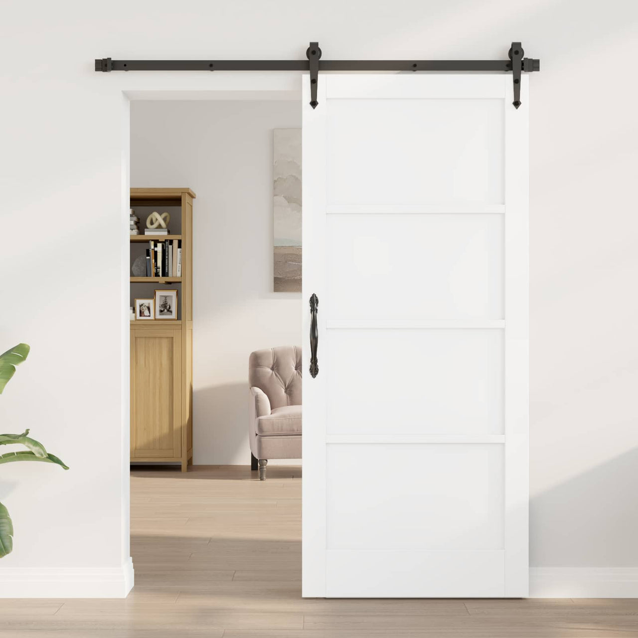 Puerta Interior Blanco 86 x 198,5 cm Madera contrachapada