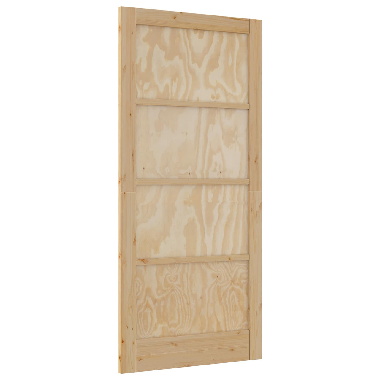 Puerta Interior Natural 93 x 202 cm Madera contrachapada