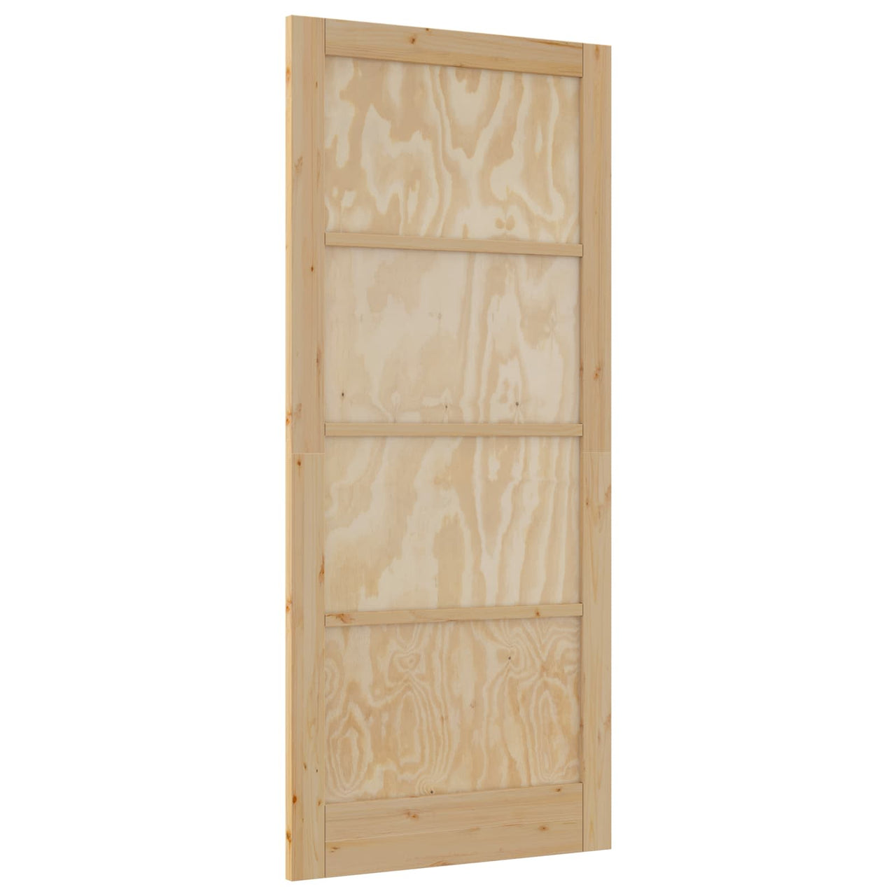 Puerta Interior Natural 93 x 211 cm Madera contrachapada
