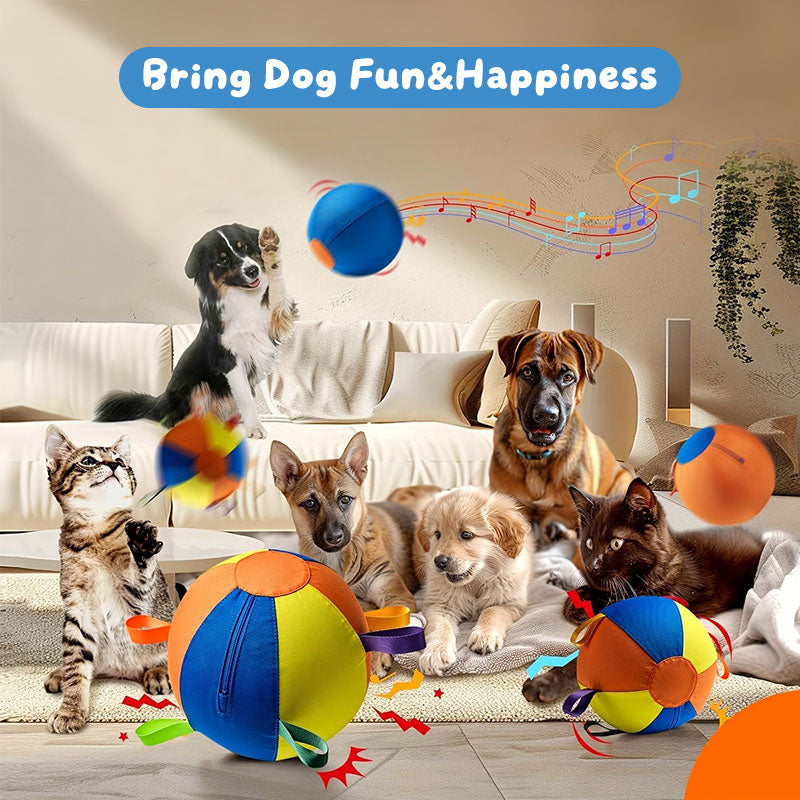 Indestructible Chew Ball for Dogs, Portable Floating Fetch Toy, Aggressive Chew Puppy Toy for Water & Outdoor Play - Vetonek