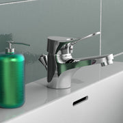 Grifo mezclador de lavabo verona cromado v5969 Vetonek