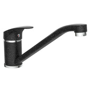 Vetonek Grifo monomando de cocina GRANIT negro y cromado